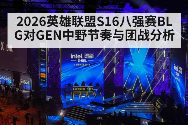 2026英雄联盟S16八强赛BLG对GEN中野节奏与团战分析（KAIYUN）